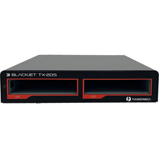 BLACKJET TX-2DS 2-Bay Thunderbolt 3 Cinema Docking System