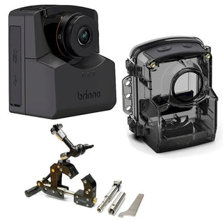 Brinno EMPOWER TLC2020-C Outdoor Time-Lapse Camera Bundle with Waterproof Housing and Outdoor Camera Clamp Plus