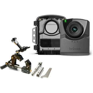 Brinno EMPOWER TLC2020-C Outdoor Time-Lapse Camera Bundle with Waterproof Housing and Outdoor Camera Clamp Plus