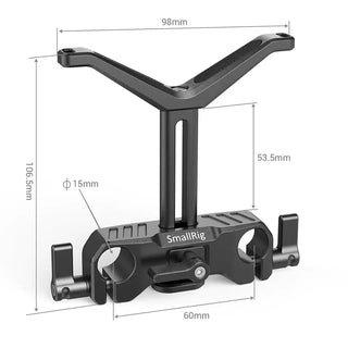 SmallRig BSL2681 15mm LWS Universal Lens Support with 2.1" Vertical Adjustment