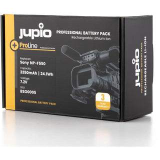 Jupio ProLine NP-F550 3350mAh L-Series-Type Battery