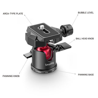 SmallRig BUT2664 Tabletop Mini Tripod with Panoramic Ball Head