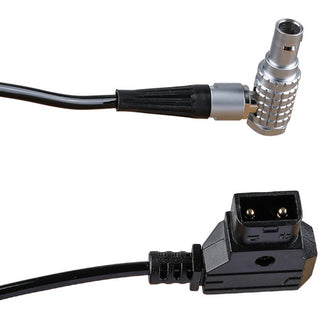 Rockn D-Tap to Right Angle 2-Pin LEMO Cable (Coiled)