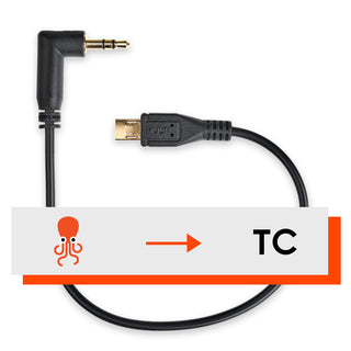 Tentacle Sync 3.5mm TRS to Multi Interface Timecode Cable for Sony FX3/FX30 (20cm)