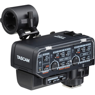 Tascam CA-XLR2d-AN XLR Microphone Adapter Kit for Cameras (3.5mm Analog)