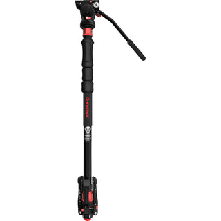 iFootage Cobra 3 A150S-III Strike Aluminum Monopod with Low Profile Minipod Base and K5S Fluid Head