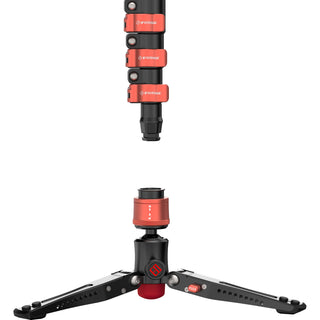 iFootage Cobra 3 A180F Aluminium Monopod with Mini Tripod Base