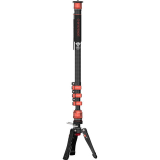 iFootage Cobra 3 C180F-P Carbon Fiber Monopod with Pedal-Release Mini Tripod Base