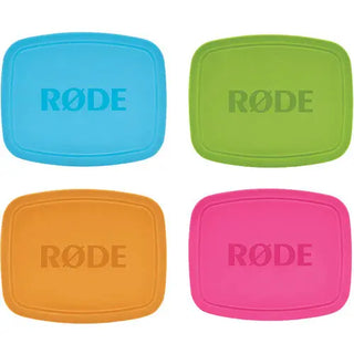 RODE COLORS Colour-Coded Caps and Cable Clips for NT-USB Mini Microphones (Set of 4)