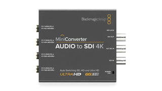 Blackmagic Design Mini Converter Audio to SDI 4K