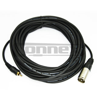 Connex Pro CP-XMRC12 Male RCA to Male XLR Audio Cable (12m)