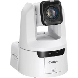 Canon CR-N500 Professional 4K NDI PTZ Camera with 15x Zoom (White)