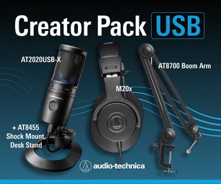 Audio Technica Creator Pack USB