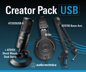 Audio Technica Creator Pack USB