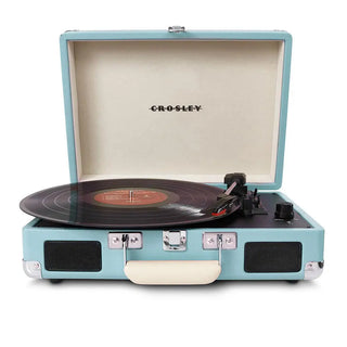 Crosley Cruiser Bluetooth Portable Turntable - Turquoise Crosley