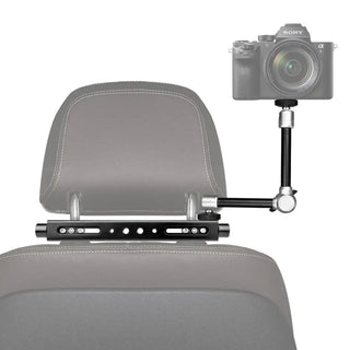 Rockn Headrest Car Mount for Cameras and Camcorders