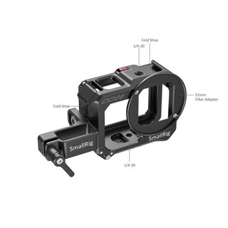 SmallRig CVG2678 Vlogging Cage & Mic Adapter Holder for GoPro HERO8 Black