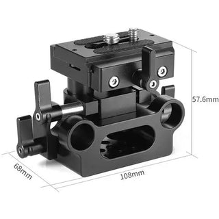 SmallRig DBC2272 Universal 15mm Rail Support System Baseplate