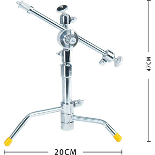 DigitalFoto Mini Pocket C-Stand with Two Ball Heads