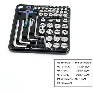 DigitalFoto Universal Allen Wrench & Screw Storage Kit