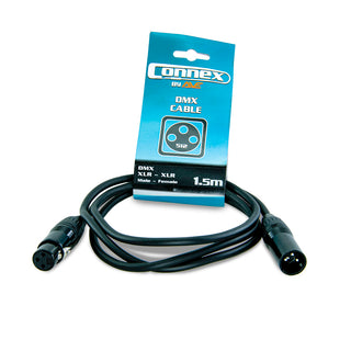 Connex DMX3P-1 DMX Lighting Cable (1.5m)