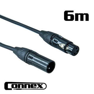 Connex DMX3P-6 DMX Lighting Cable (6m)