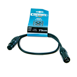 Connex DMX3P-75 DMX Lighting Cable (0.75m)