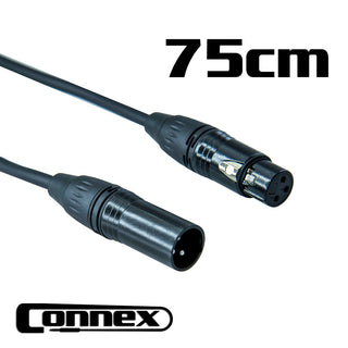 Connex DMX3P-75 DMX Lighting Cable (0.75m)