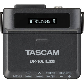 TASCAM DR-10L Pro Field Recorder and Lavalier Microphone