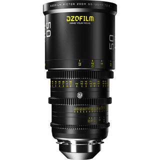 DZOFilm Pictor 20-55mm and 50-125mm T2.8 Super35 Zoom Lens Bundle (PL and EF Mount, Black)