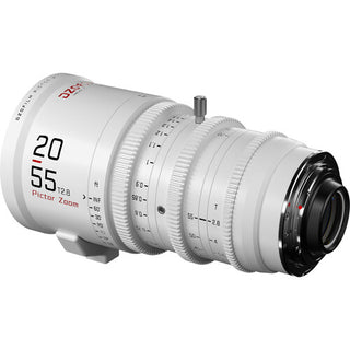 DZOFilm Pictor 20-55mm and 50-125mm T2.8 Super35 Zoom Lens Bundle (PL and EF Mount, White)