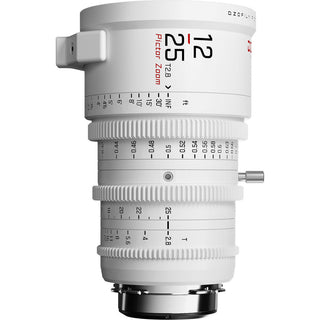 DZOFilm Pictor 12-25mm T2.8 Super35 Parfocal Zoom Lens (PL/EF, White)