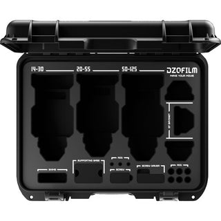 DZOFilm Empty Hard Case for Pictor Zoom Lenses (3-Lens)