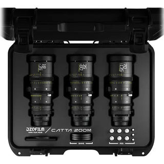 DZOFilm Catta FF 18-35/35-80/70-135mm T2.9 Cine 3-Lens Bundle (Sony E, Black)