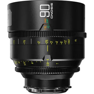 DZOFilm 90mm T2.8 Gnosis Macro Prime Lens (LPL with PL & EF Mounts, Imperial)