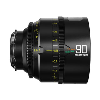 DZOFilm 90mm T2.8 Gnosis Macro Prime Lens (LPL with PL & EF Mounts, Metric)