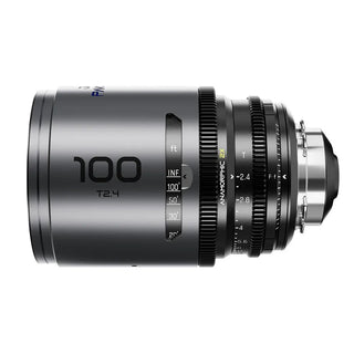 DZOFilm PAVO 100mm T2.4 2x Anamorphic Prime Lens (Blue Coating, PL/EF Mount, Feet)