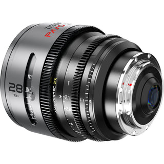 DZOFilm PAVO 28mm T2.1 2x Anamorphic Prime Lens (Neutral Coating, PL/EF Mount, Metres)