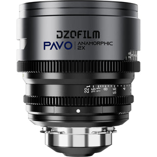 DZOFilm PAVO 28mm T2.1 2x Anamorphic Prime Lens (Blue Coating, PL/EF Mount, Metres)