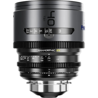 DZOFilm PAVO 40mm T2.1 2x Anamorphic Prime Lens (Blue Coating, PL/EF Mount, Feet)