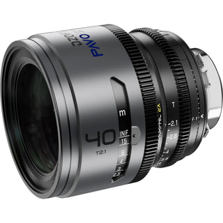 DZOFilm PAVO 40mm T2.1 2x Anamorphic Prime Lens (Blue Coating, PL/EF Mount, Metres)