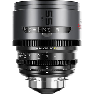 DZOFilm PAVO 55mm T2.1 2x Anamorphic Prime Lens (Neutral Coating, PL/EF Mount, Metres)