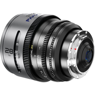 DZOFilm PAVO 2x Anamorphic 6-Lens Set (Blue Coating, PL/EF Mount, Metres)