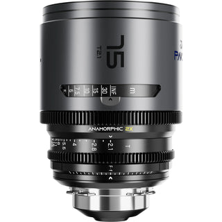 DZOFilm PAVO 75mm T2.1 2x Anamorphic Prime Lens (Blue Coating, PL/EF Mount, Metres)