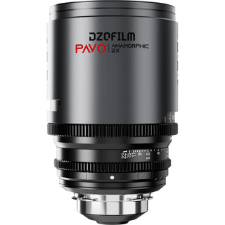 DZOFilm PAVO 2x Anamorphic 32/55 T2.1 & 100mm T2.4 3-Lens Set (Neutral Coating, PL/EF Mount, Metres)