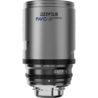 DZOFilm PAVO 65mm T2.8 2x Anamorphic Macro Prime Lens (Blue Coating, PL/EF Mount, Feet)