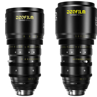 DZOFilm Tango 18-90mm T2.9 & 65-280mm T2.9-4 S35 Zoom Lens Bundle (ARRI PL & Canon EF, Metre)