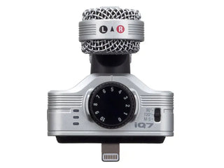 Zoom iQ7 Mid-Side Stereo Microphone for iOS Devices with Lightning Connector