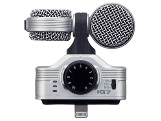 Zoom iQ7 Mid-Side Stereo Microphone for iOS Devices with Lightning Connector