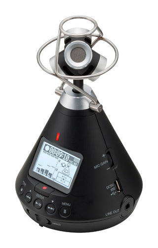 Zoom H3-VR Handy Audio Recorder with Built-In Ambisonics Mic Array